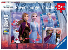 Disney: Frozen 2 - The Journey Starts - 49 Piece Jigsaw Puzzles (3 Pack) By Ravensburger