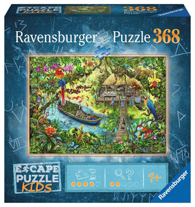 Jungle - 368 pc Escape Room Puzzle Kids by Ravensburger Kids (Ages 9-99)