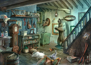The Forbidden Basement - 759 pc Escape Room Puzzle by Ravensburger