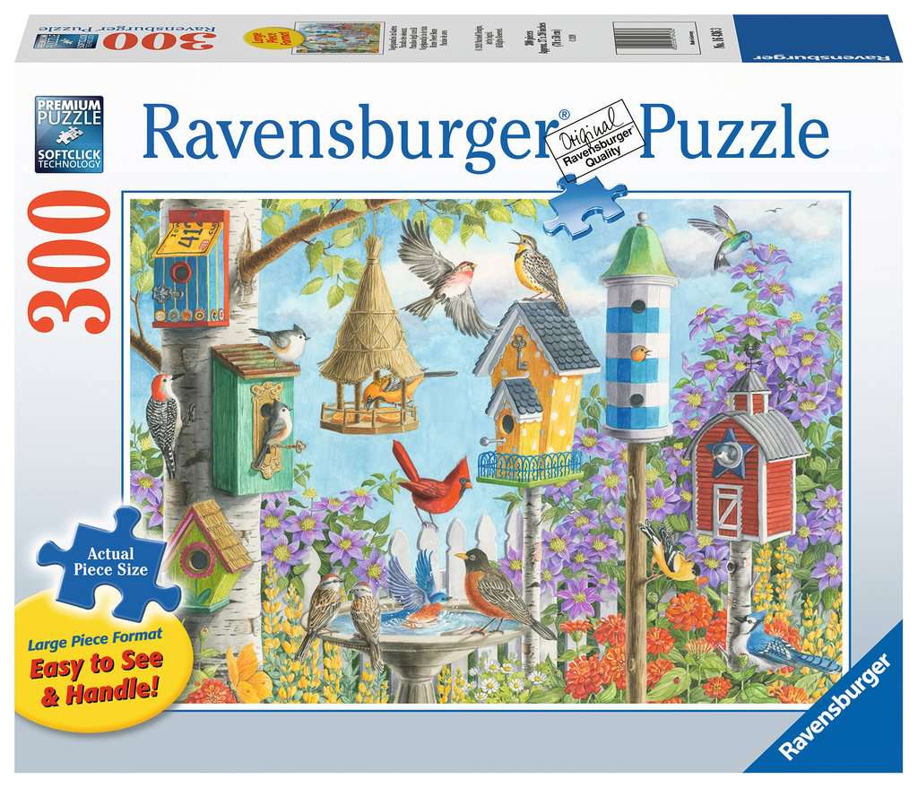 Home Tweet Home - 300 Large pc Jigsaw Puzzle By Ravensburger