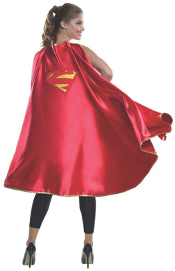 Deluxe Super-Girl Cape Adult