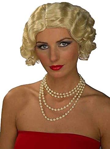Blonde Flapper Wig