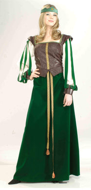 Deluxe Medieval Costume Marion Noble Lady - Women's Small fits 2-6