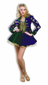 Deluxe Designer Mardi Gras Maiden Costume
