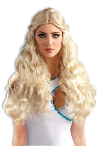 Long Blonde Wig Soft Curls