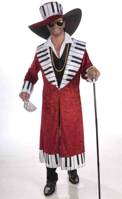 Men's Playa Pimp Piano Costume