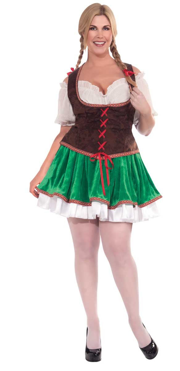 Buxom Beer Garden Girl  - Plus Size