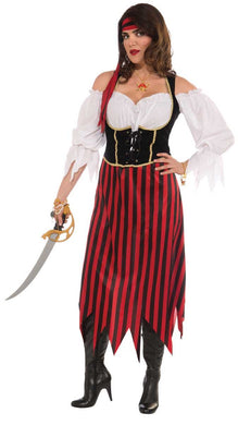 Pirate Maiden Costume  - Plus Size
