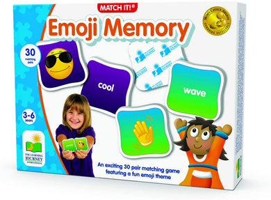 Match It!  Emoji Memory Cards - The Learning Journey