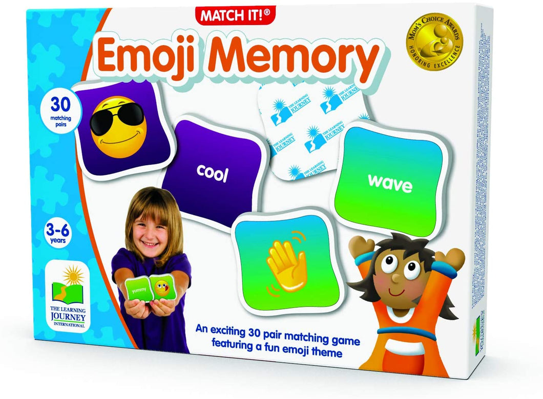 Match It!  Emoji Memory Cards - The Learning Journey