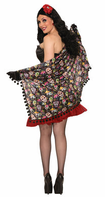 Day of the Dead Shawl