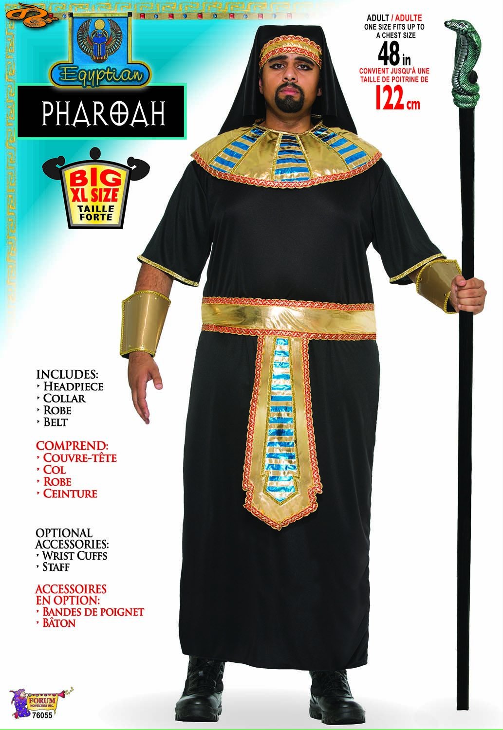 Pharaoh Costume - Plus Size Costumes