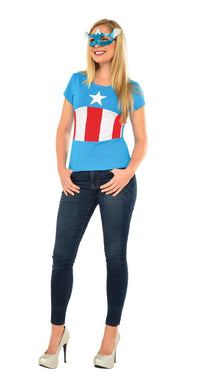 American Dream Adult T-Shirt and Mask Set