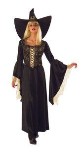 Golden Web Women's Witch Costume
