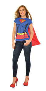 Supergirl T-Shirt with Cape
