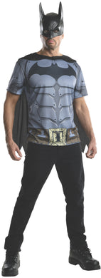 Batman Adult T-Shirt with Cape and Mask