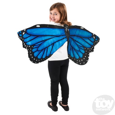 Plush Blue Morpho Butterfly Wings