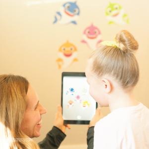 Baby Shark Augmented Reality Wall Decal