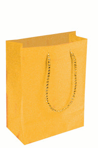 Medium Size Diamond Gift Bag - Gold
