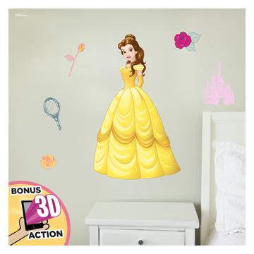 Disney Princess Belle Augmented Reality Wall Decal