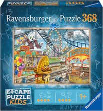 Amusement Park Plight - 368 pc Escape Room Puzzle by Ravensburger Kids (Ages 9-99)