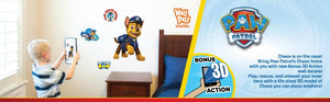 Paw Patrol's Chase Augmented Reality Wall Decal