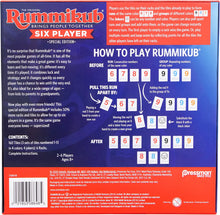 Rummikub Six Player Edition (includes Denim Tile Bag)