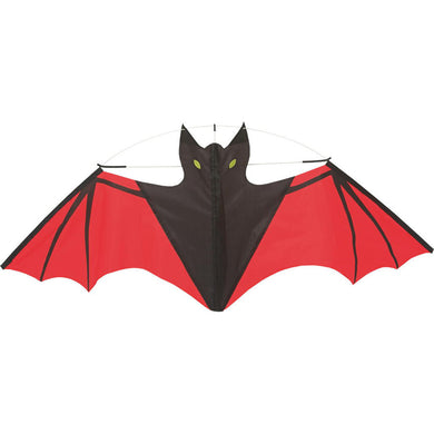 Large Bat Kite - Black & Red