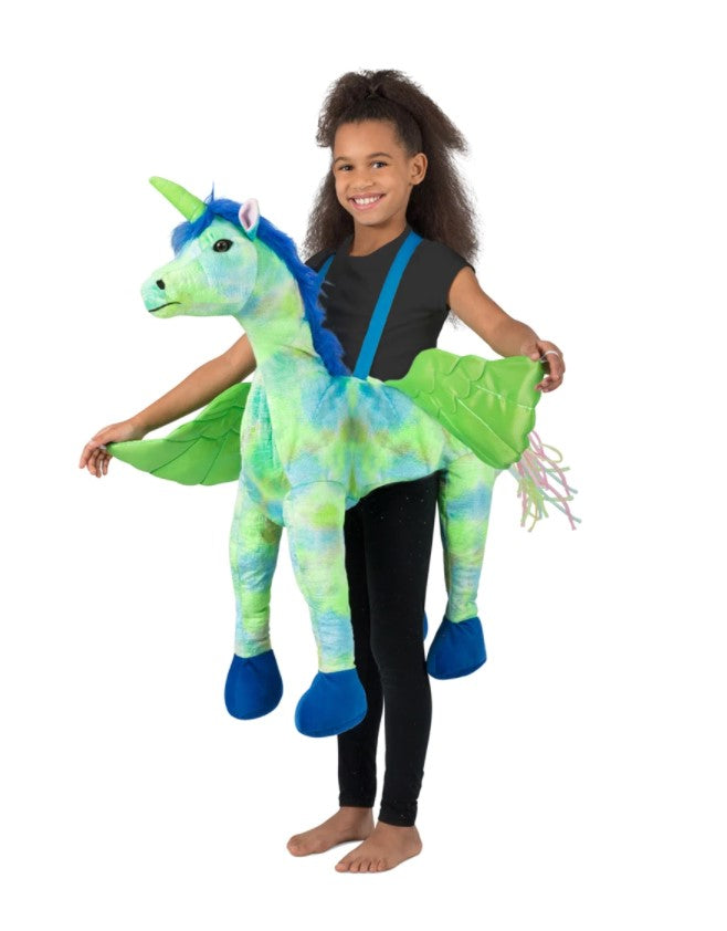 Princess Paradise Child's Rainbow Unicorn Ride-in Costume, One Size