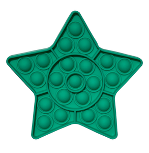 Push Pop Fidget - Green Star