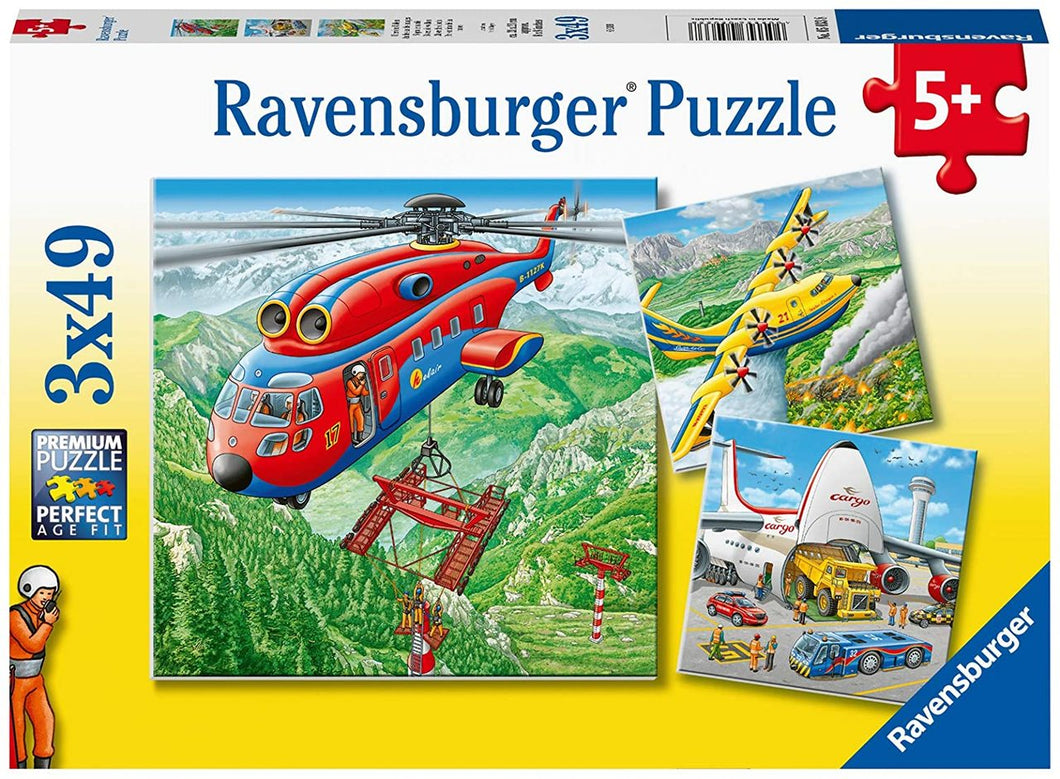 Above the Clouds  - 49 Piece Jigsaw Puzzles (3 Pack) By Ravensburger