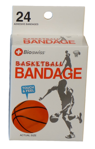 Tangle NightBall Basketball - with hand pump & box of Basketball Bandages!