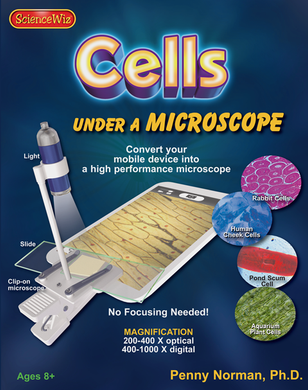 Cells Under a Microscope Book/Kit
