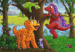 Dinosaurs at Play - 24 Piece Jigsaw Puzzles (2 Pack) By Ravensburger