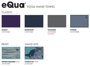 Manduka Equa Yoga Hand Towel-Thunder