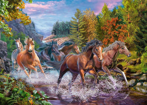 Rushing River   - 100   Pc Jigsaw Puzzle By Ravensburger