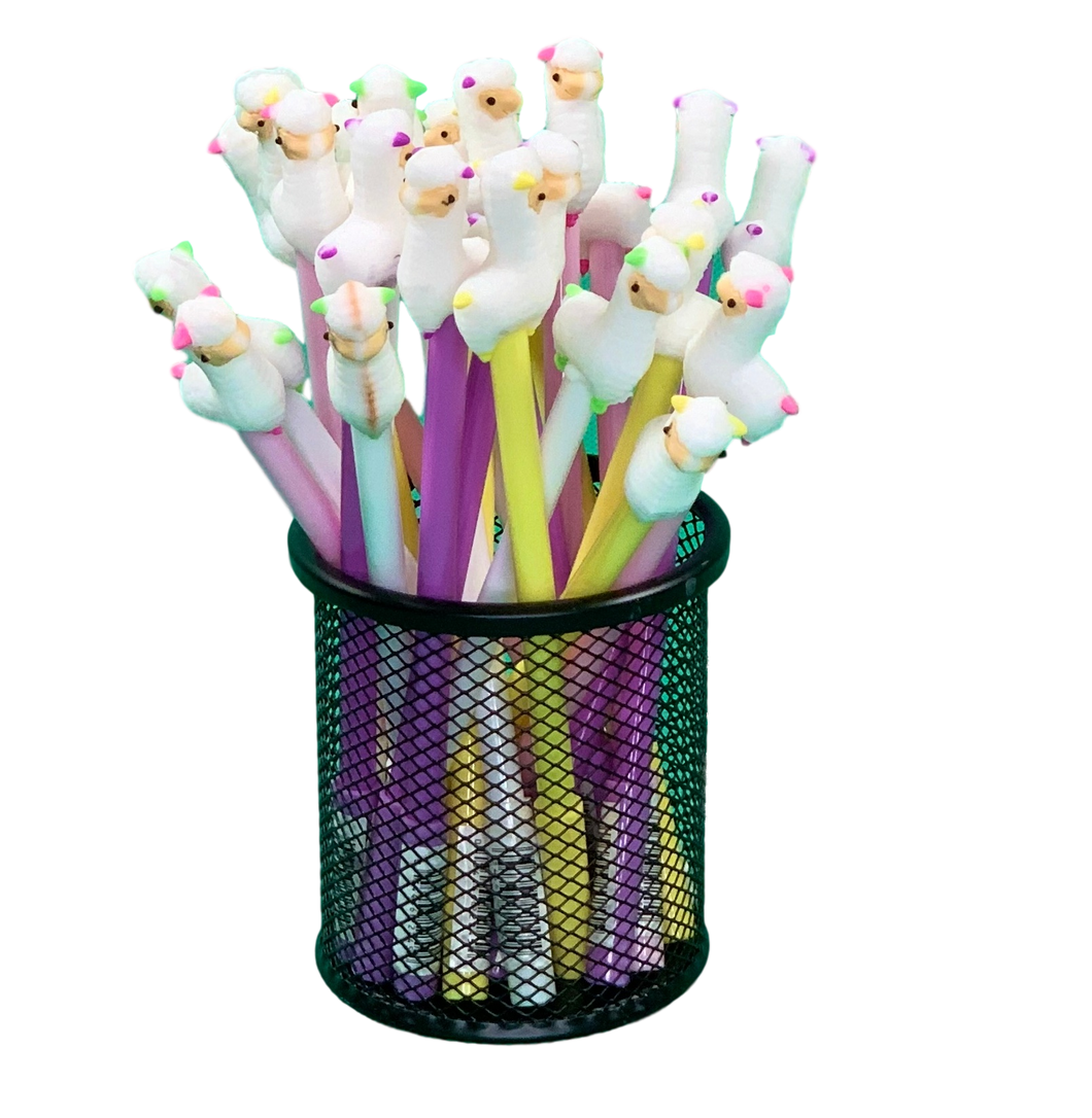 Colorful Llama Pen