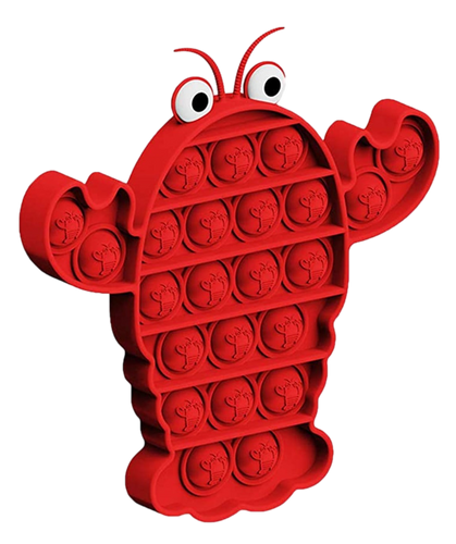 Push Pop Fidget - Lobster