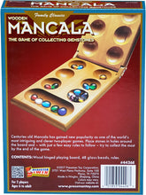 Mancala - with Folding Wooden Game Board