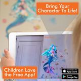 Mermaid Augmented Reality Wall Decal