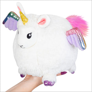 Mini Squishable Llamacorn 7" Plush Toy