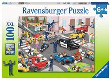 Police on Patrol   - 100   Pc Jigsaw Puzzle By Ravensburger