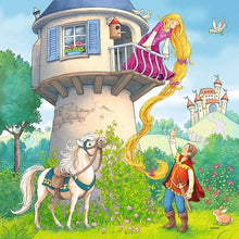 Rapunzel, Red Riding Hood, Frog King  - 49 Piece Jigsaw Puzzles (3 Pack) By Ravensburger