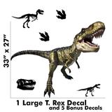 T-Rex Dinosaur Augmented Reality Wall Decal