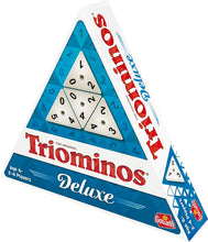 Tri-ominos Deluxe by Pressman - Deluxe Edition with Brass Spinners